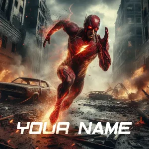 The Flash poster2 HD Image Font Generator