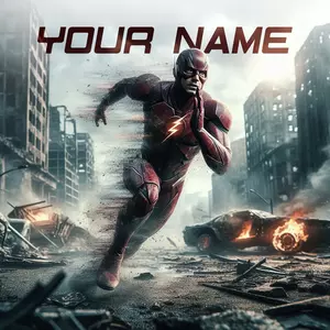 The Flash poster5 HD Image Font Generator