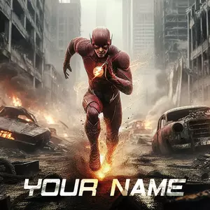 The Flash poster6 HD Image Font Generator