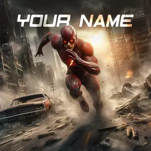 The Flash poster7 HD Image Font Generator